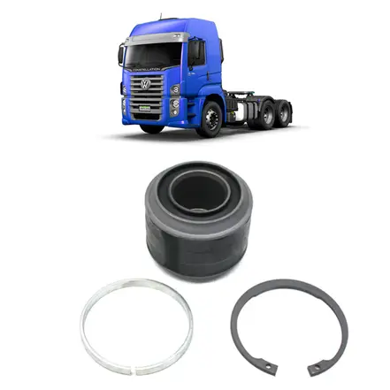 BUCHA BARRA DE REACAO TIRANTE EM V CENTRAL VW FORD ORIGINAL 2V2512135A