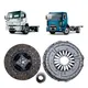 KIT DE EMBREAGEM 365MM 10 ESTRIAS FORD NOVO CARGO EATON AC457502AB
