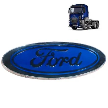 EMBLEMA GRADE FRONTAL FORD CARGO ATE 2011 (ACRILICO) XC458K141AA