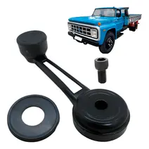 Manivela do Vidro Completa Ford F11000 72 a 92 (preta) 78MU6223342B