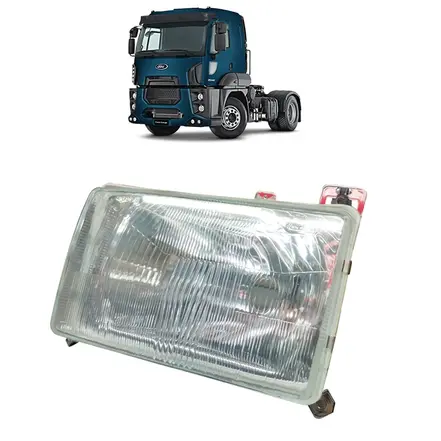 FAROL RETANGULAR - LD FORD CARGO MECANICO ATE 2000 NINO 85HU13005A