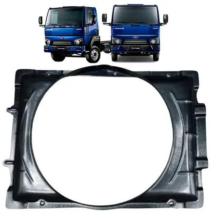 DEFLETOR DO RADIADOR FORD CARGO ELETRONICO RESERPLASTIC AC458146DB