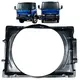 DEFLETOR DO RADIADOR FORD CARGO ELETRONICO RESERPLASTIC AC458146DB