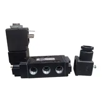 VALVULA SIMPLES SOLENOIDE 5/2 VIAS 12V 1/4 7600011TH PARKER 7600011TH