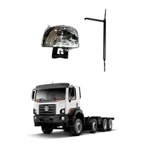 CONJUNTO ESPELHO AUXILIAR FRONTAL CONVEXO C/ BRACO VW ER134