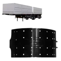 SAPATA DE FREIO TRASEIRO 16.5X8 CARRETAS RANDON ATE 98 ORIG. 251100010