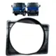 DEFLETOR DE AR DO RADIADOR FORD CARGO LEVE ELETRONICO 815E 4C458146AC