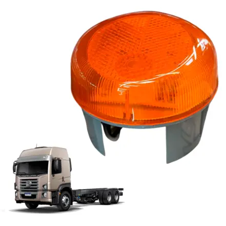 LANTERNA DO PISCA LATERAL ESTRIBO LED 24V (AMARELA) VW 2R2953037