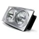 FAROL DUPLO - LE (MOLDURA PRATA) VW WORKER TODOS NINO 2S0941007B