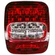LANTERNA TRASEIRA 20 LED'S BIVOLT S/ VIGIA - LD VW PRADOLUX 2S2945096B