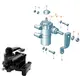 Caixa Direção Hidráulica 8090 VW BOSCH 2R0422053A