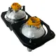 FAROL PRINCIPAL DUPLO REDONDO - LE MB CARA CHATA 1938S 1944S 6938207761