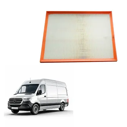FILTRO DE AR MOTORES MB OM611 OM651 HENGST ORIGINAL 0000903751