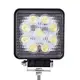 FAROL AUXILIAR QUADRADO 9 LEDS 27W BIVOLT (PAR) GTL0105BR