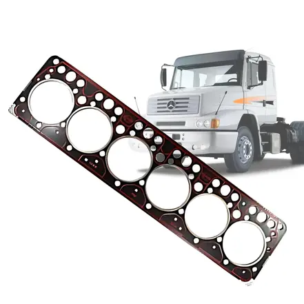Junta do Cabeçote 98.5MM Motores Mercedes-Benz OM352 OM366 (Metal Soft) 3520160220