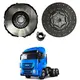 KIT DE EMBREAGEM 430MM 10 ESTRIAS IVECO STRALIS CURSOR RECON 136435