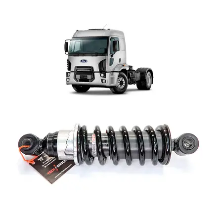 AMORTECEDOR CABINE TRASEIRO C/ REGULAGEM FORD NOVO CARGO BC455C398BA