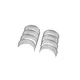 Jogo Bronzina de Biela Motor Mercedes-Benz OM904LA 0.50MM Metal Leve 9040301660