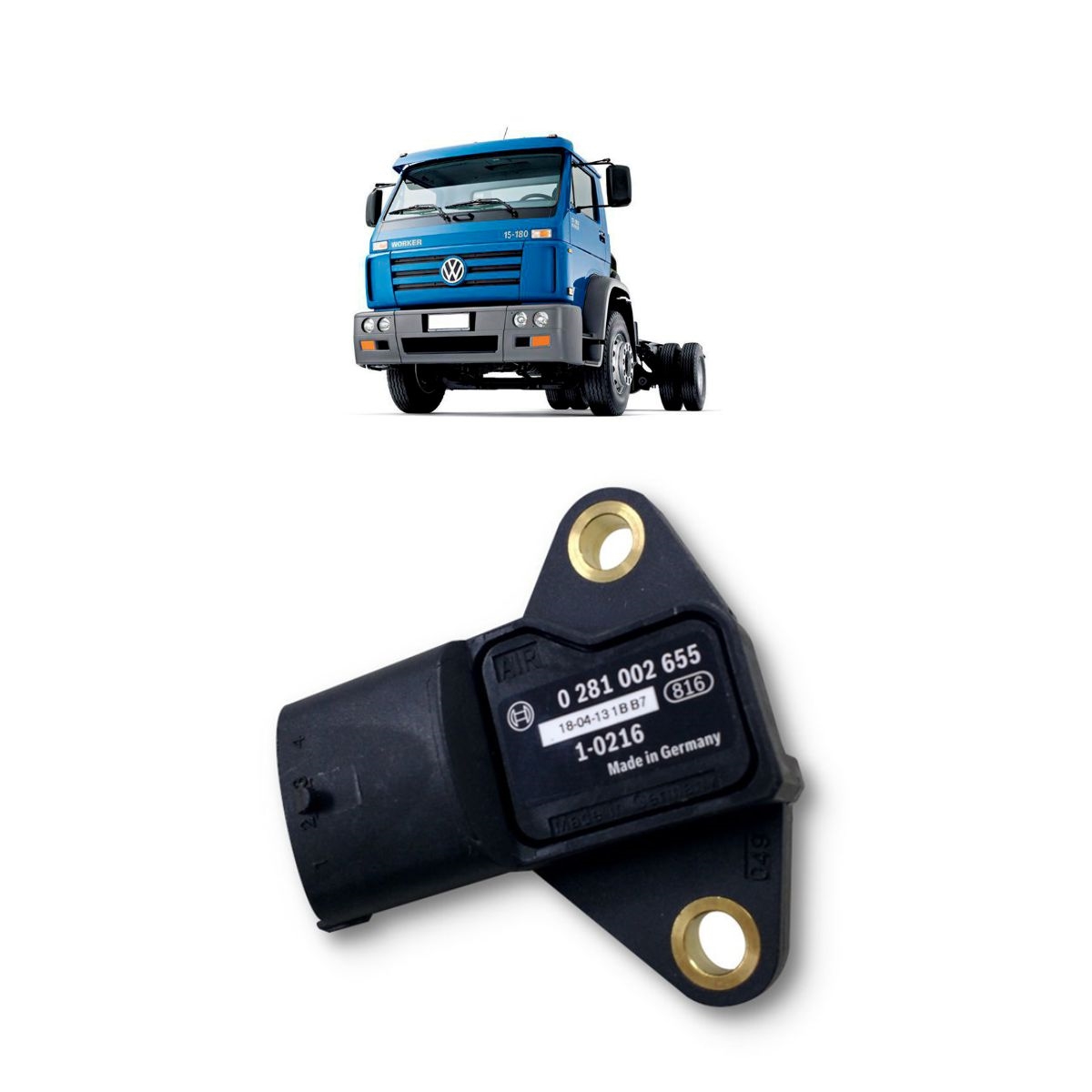 SENSOR DE PRESSÃO VW MAN WORKER EURO V 2012/...