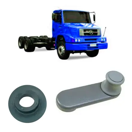 Manivela Vidro da Porta Plástico (azul) MB Hpn Bicudos 6887607002