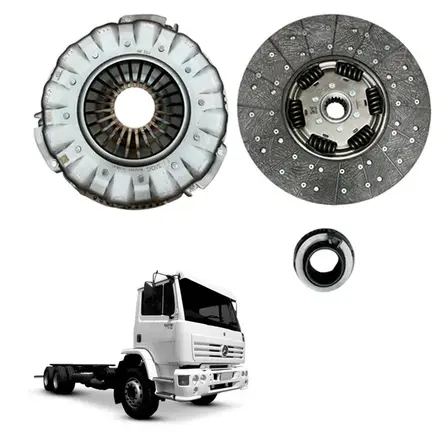 Kit de Embreagem 350MM MB 1420 1620 1720 ANCHIETA Box Recon 6612