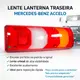 LENTE PARA LANTERNA TRASEIRA PL0912 MB PRADOLUX 0025446303
