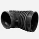 Mangueira Cotovelo Filtro de Ar MB Axor 2540 2544 2644 3344 9405282182