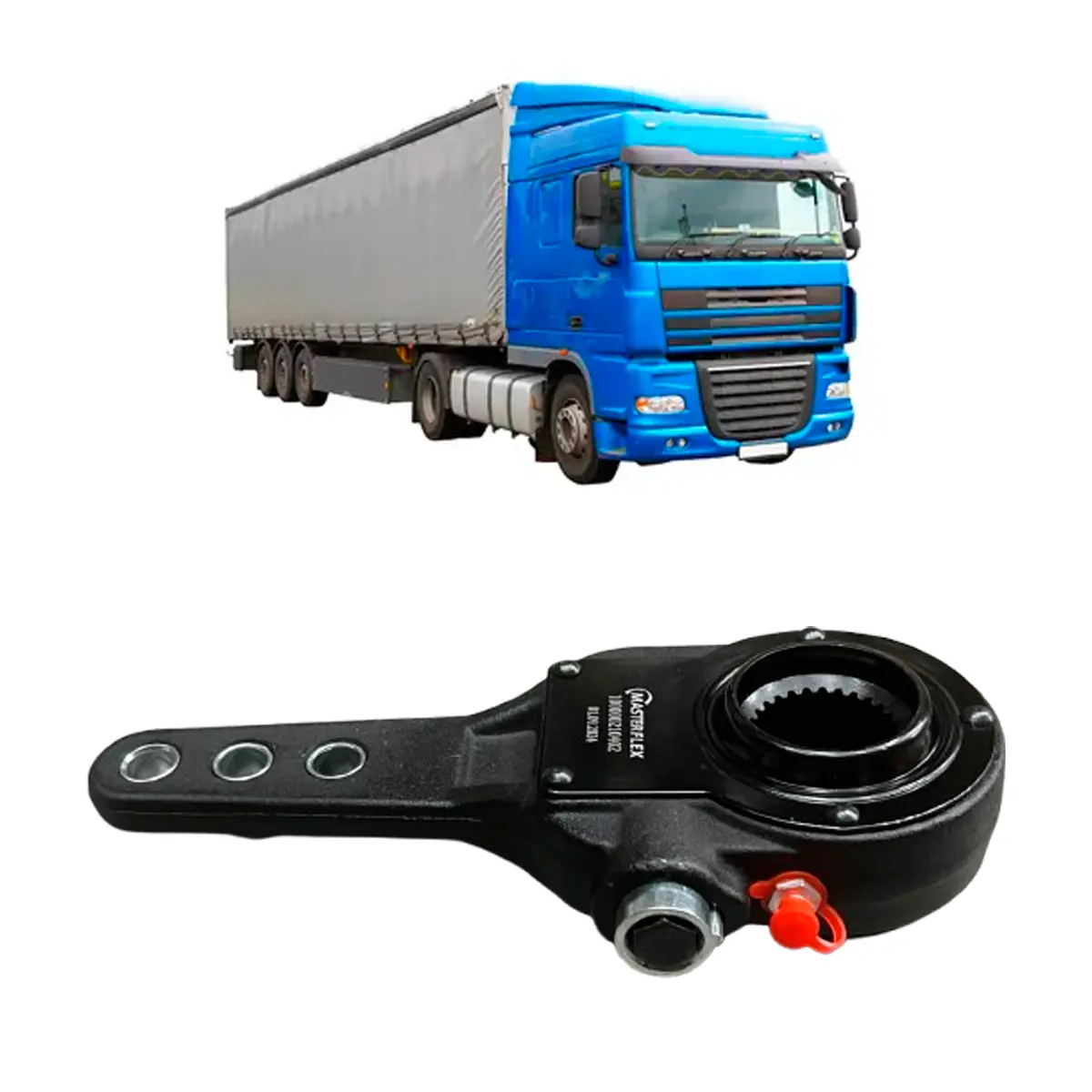 CATRACA FREIO MANUAL 28 ESTRIAS 3 FUROS MASTERFLEX - MASTERFLEX