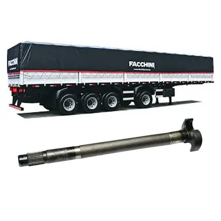 EIXO S TUBELESS 530MM LD IMPORTADO - BZ - na Anchieta Peças