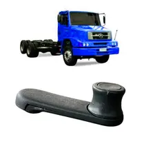 MANIVELA VIDRO DA PORTA PLASTICO (CINZA) MB HPN BICUDOS 6737600002