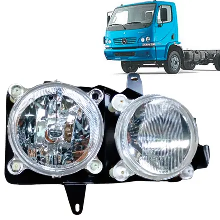 Farol Principal Duplo - LD MB Accelo 715C 915C 2003 Ate 2007 9798200261