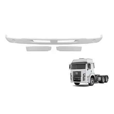 KIT SPOILER VW CONSTELLATION 13CM BRANCO PLASTICO W50049