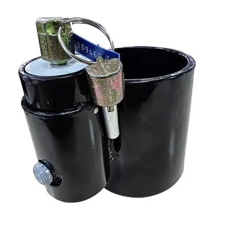 Trava de Seguranca Pino Rei 2 Polegadas C/ Chave Magnetica TPR2021