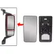 VIDRO ESPELHO RETROVISOR CONVEXO C/ BASE VW MAN FABBOF 2V5857521