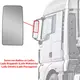 VIDRO ESPELHO RETROVISOR CONVEXO C/ BASE VW MAN FABBOF 2V5857521