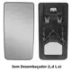 VIDRO ESPELHO RETROVISOR CONVEXO C/ BASE VW MAN FABBOF 2V5857521
