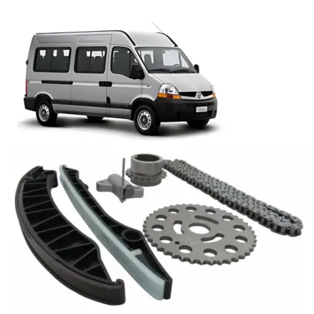 KIT CORRENTE DISTRIBUICAO RENAULT MASTER 2.3 16V EURO 5 130C19924R