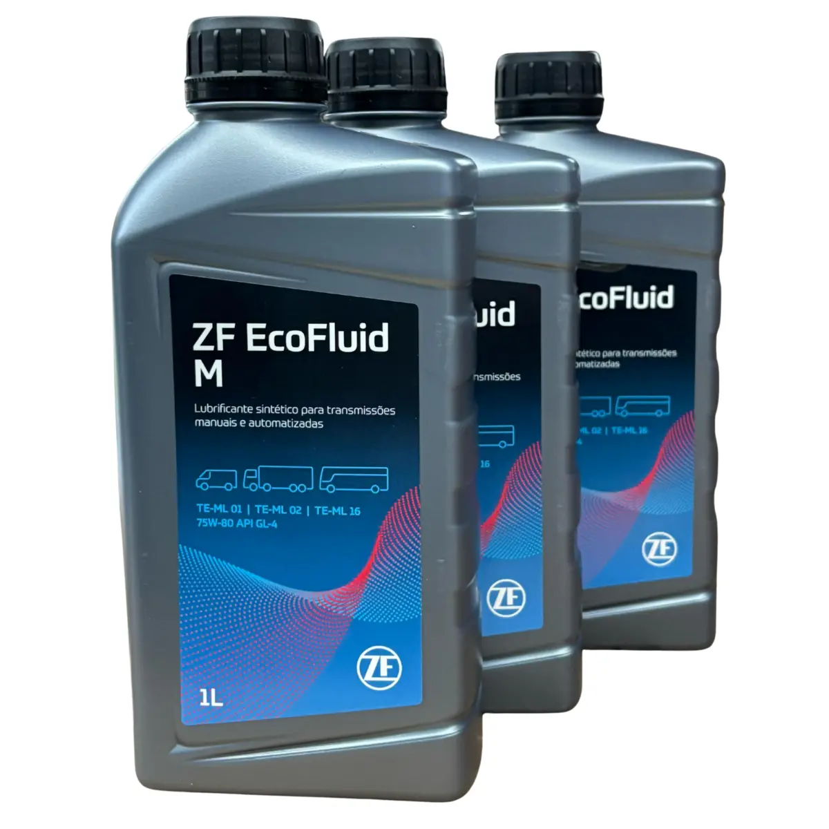 OLEO DE CAMBIO ZF 75W80 API GL4 SINTETICO 1L ORIGINAL ZF - ZF - na