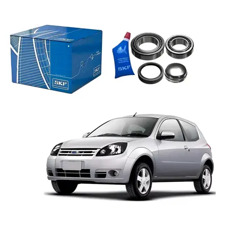 KIT ROLAMENTO RODA TRASEIRA FORD ESCORT FIESTA KA VERONA SKF BH2A1A049AA