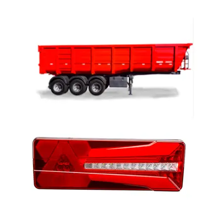 Lanterna Traseira Carreta Rossetti LED Bivolt 859380325
