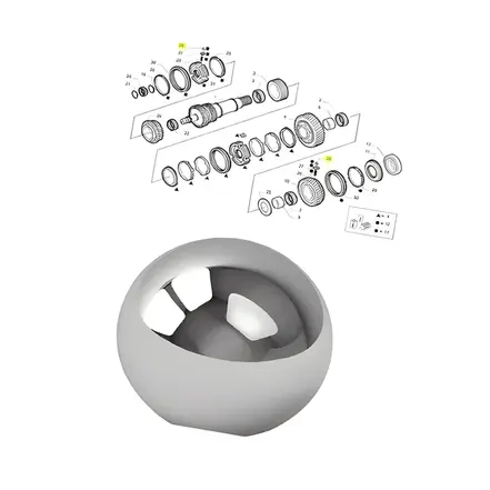 Esfera Câmbios ZF 6S300 6S420V 5S400V Iveco Daily Original 9926356