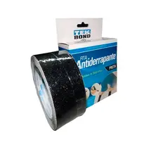 FITA ANTIDERRAPANTE PRETA RESISTENTE 50CM X 5M TEKBOND 21161050501