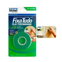 FITA DUPLA FACE USO INTERNO 12MM X 2M FIXATUDO 400g TEKBOND 21121012202