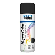 TINTA AEROSSOL PRETO ALTA TEMPERATURA 350ML 250g TEKBOND 23251006900