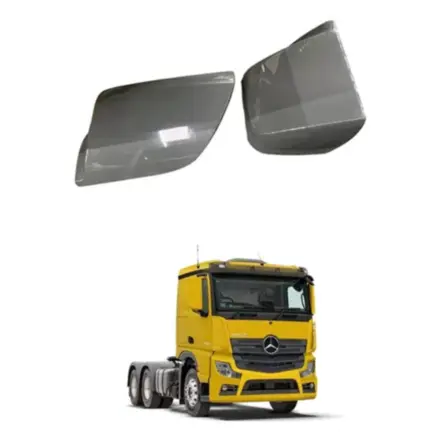CAPA EXTERNA ESPELHO RETROVISOR (CINZA) - LD MB ACTROS 9438110407