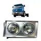 FAROL DUPLO - LE (MOLDURA PRATA) VW WORKER TODOS PRADOLUX 2S0941007B