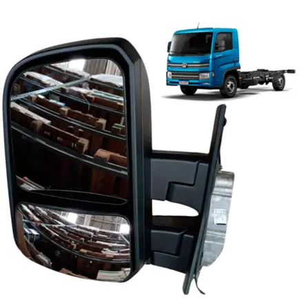Retrovisor VW Delivery LE Manual Duplo (braco Curto) RWAMEZ5FX