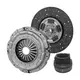 KIT DE EMBREAGEM 395MM 10 ESTRIAS MOTOR MAN D08 CAMBIO EATON 1048122