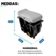 KIT VALVULA PNEUMATICA DO BANCO COMPLETO VW FORD 2R2881251A