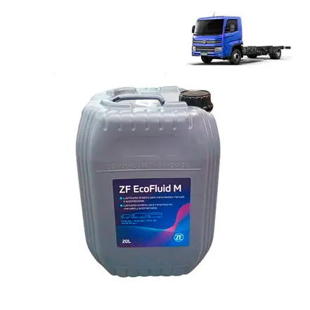 OLEO DE CAMBIO ZF 75W80 API GL4 SINTETICO 20L ORIGINAL ZF G052834Q0